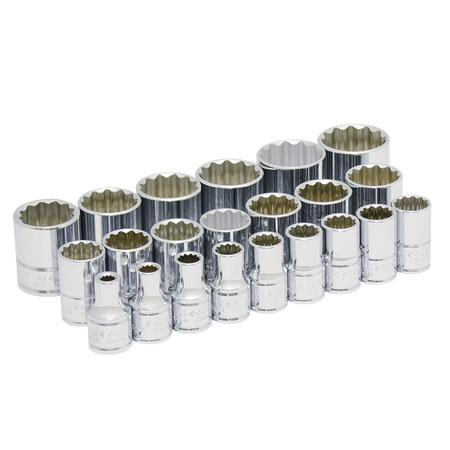 URREA 1/2" Drive SAE, 22 pcs 54113